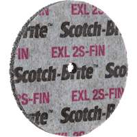 Scotch-Brite EXL Unitized Wheel, 3" x 1/2", 1/4" Arbor Consource