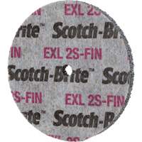 Scotch-Brite EXL Unitized Wheel, 3" x 1/2", 1/4" Arbor Consource