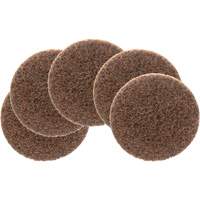 Disque de conditionnement de surface Roloc Scotch-Brite, 2" dia., Grain Cors&eacute;, Oxyde d'aluminium Consource