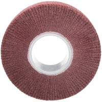 Brosse &agrave; lamelle de finition Scotch-Brite, Oxyde d'aluminium, Grain Fin, 8" x 2" x 3" Consource