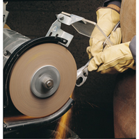 Scotch-Brite Cut & Polish Wheels, 6" Dia. x 1" W, 1" Arbor, Aluminum Oxide Consource