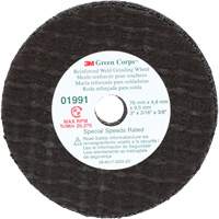 Green Corps Cut-Off Wheel, 3" x 0.188", 3/8" Arbor, Type 1, Aluminum Oxide, 35000 RPM Consource