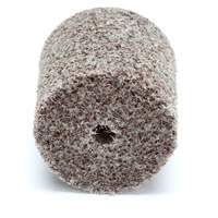 Scotch-Brite Cut & Polish Unitized Wheel, 1" x 1", 3/16"-7 Arbor, Medium Grit, Aluminum Oxide Consource
