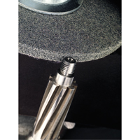 Scotch-Brite EXL Unitized Deburring Wheels, 1" x 1", 3/16" Arbor, 2A Grit, Aluminum Oxide Consource