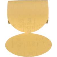 Disque dor&eacute; en rouleau Stikit, 6" dia., Grain P320, Oxyde d'aluminium Consource