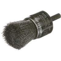 Crimped Wire End Brush, 1", 0.005 Fill Consource