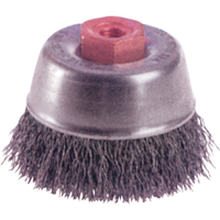 Crimped Wire Cup Brushes - High Speed Small Grinder Consource