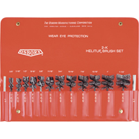 Ensemble de brosses internes &agrave; fils m&eacute;talliques ondul&eacute;s HeliTuf Consource
