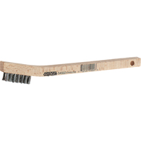 Petites brosses de nettoyage, Laiton, 3 x 7 rangs de fils, Longueur 7-3/4" Consource