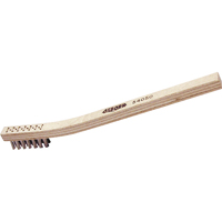Small Cleaning Scratch Brush, Stainless Steel, 3" x 7" Wire Rows, 7-1/2" Long Consource