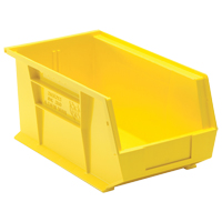 Ultra Stack & Hang Bin, 8-1/4" W x 7" H x 14-3/4" D, Yellow Consource