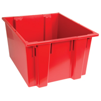 Contenants Stack & Nest, 13" x 23,5" x 19,5", Rouge Consource
