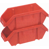 Boîtes &agrave; ramassage rapide "Quick Pick", 5" x 6,625" x 12,5", Rouge Consource