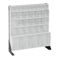 Support pour bacs basculants, 23-5/8" la x 8" p x 28" h, 31 tiroirs Consource