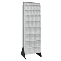Support pour bacs basculants, 23-5/8" la x 16" p x 75" h, 72 tiroirs Consource