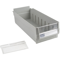Replacement Drawer for KPC-HD Heavy-Duty Parts Cabinets, Plastic, 6-1/2" W x 14-4/5" D x 4" H, Grey Consource