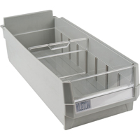 Replacement Drawer for KPC-HD Heavy-Duty Parts Cabinets, Plastic, 6-1/2" W x 14-4/5" D x 4" H, Grey Consource