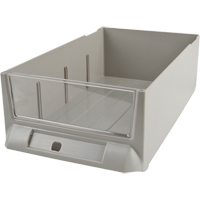 Replacement Drawer for KPC-200 Parts Cabinets, Plastic, 5-3/8" W x 9-13/16" D x 3-3/10" H, Grey Consource