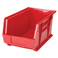 Stack & Hang Bin, 8-1/4" W x 7" H x 14-3/4" D, Red Consource