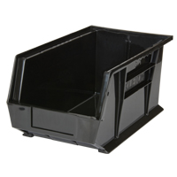 Stack & Hang Bin, 8-1/4" W x 7" H x 14-3/4" D, Black Consource