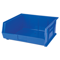 Stack & Hang Bin, 16-1/2" W x 7" H x 14-3/4" D, Blue Consource