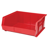 Stack & Hang Bin, 16-1/2" W x 7" H x 14-3/4" D, Red Consource