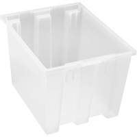 Contenant robuste Stack & Nest, 13" x 15,5" x 19,5", Transparent Consource