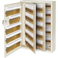Heavy-Duty Key Cabinet, 730 Keys, Beige Consource