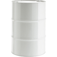 Steel Drums, 55 US gal (45.8 imp. Gal.), Lined, White, Closed Top, 1A1/Y1.8/300, 16 Gauge Consource
