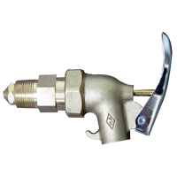 Robinet de fût robuste, Laiton, entr&eacute;e NPT 3/4" Consource
