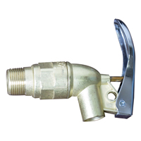 Soupape de baril en zinc sans pare-flamme, Alliage de zinc, entr&eacute;e NPT 3/4" Consource