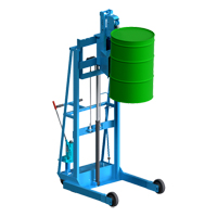 Vertical-Lift MORSPEED Drum Stacker, For 30 - 85 US Gal. (25 - 70 Imperial Gal.) Consource