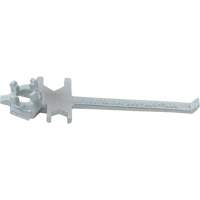 Cl&eacute; pour bouchon-&eacute;crou sp&eacute;cialis&eacute;e &agrave; un seul c&ocirc;t&eacute;, Ouverture de 1-1/2", Poign&eacute;e 7-1/2", Acier moul&eacute; au zinc Consource