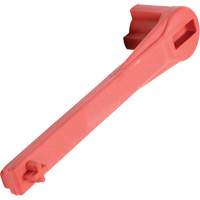 Cl&eacute; pour bouchon-&eacute;crou sp&eacute;cialis&eacute;e &agrave; un seul c&ocirc;t&eacute;, Ouverture de 1-1/4", Poign&eacute;e 8", Nylon anti&eacute;tincelles Consource