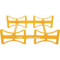 Steel Stackable Drum Rack, 2 Drums, 1600 lbs. Capacity, 45-1/2" W x 29-7/8" D x 12-3/4" H Consource