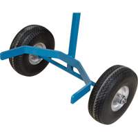 Chariot &agrave; cylindres, Roues Anticrevaison, Base de 15-1/2" W x 14-1/4" L, 600 lb Consource