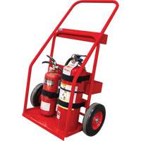 Chariot de prevention d'incendie pour travaux &agrave; chaud, Roues Semi-pneumatique, Base de 17,75" la x 8,9" lo, 100 lb Consource