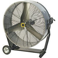 Ventilateurs tambours 4-in-1 &agrave; entraînement direct, Industriel, 3 vitesses, Diam&egrave;tre de 30" Consource