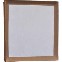 Filtre jetable, Boîte, 12" la x 2" p x 24" h Consource