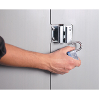 Armoires robustes &agrave; portes creuses, 38" la x 24" p x 72" h, 4 tablettes Consource