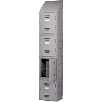 Locker, 15" x 15" x 31", Grey, Assembled Consource