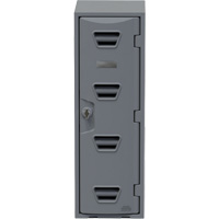 Locker, 12" x 15" x 47", Grey, Assembled Consource