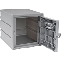 Locker, 12" x 15" x 12", Grey, Assembled Consource