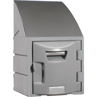 Locker, 12" x 15" x 25", Grey, Assembled Consource