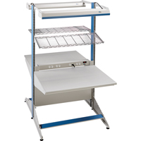 Arlink Preconfigured Workstation, 60" W x 56" D x 84" H, Double Sided Starter Consource