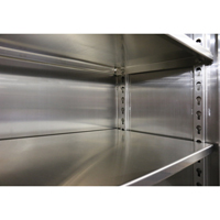 Extra Heavy-Duty Cabinet Shelf, 72" x 24", 1525 lbs. Capacity, Stainless Steel, Grey Consource
