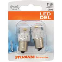 1156 Mini-ampoule automobile, DEL, 12,8 W/2,3 W, Blanc Consource