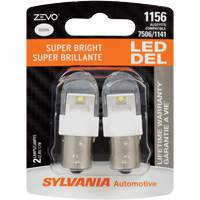 1156 Mini-ampoule automobile Zevo, DEL, 1,7 W, Blanc Consource