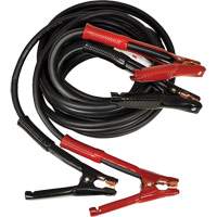 Super Heavy-Duty Booster Cable with Flexi-Spring Strain, 1/0 AWG, 800 A, 25' Cable Consource