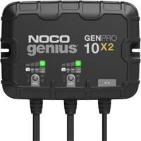 Chargeur de batterie embarqu&eacute; &agrave; 2 sorties de 20 amp&egrave;res GenPro10X2 Genius Consource